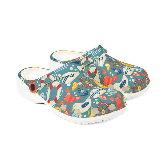 NAUTICAL - BOATS - EVA Foam Rubber Shoes
