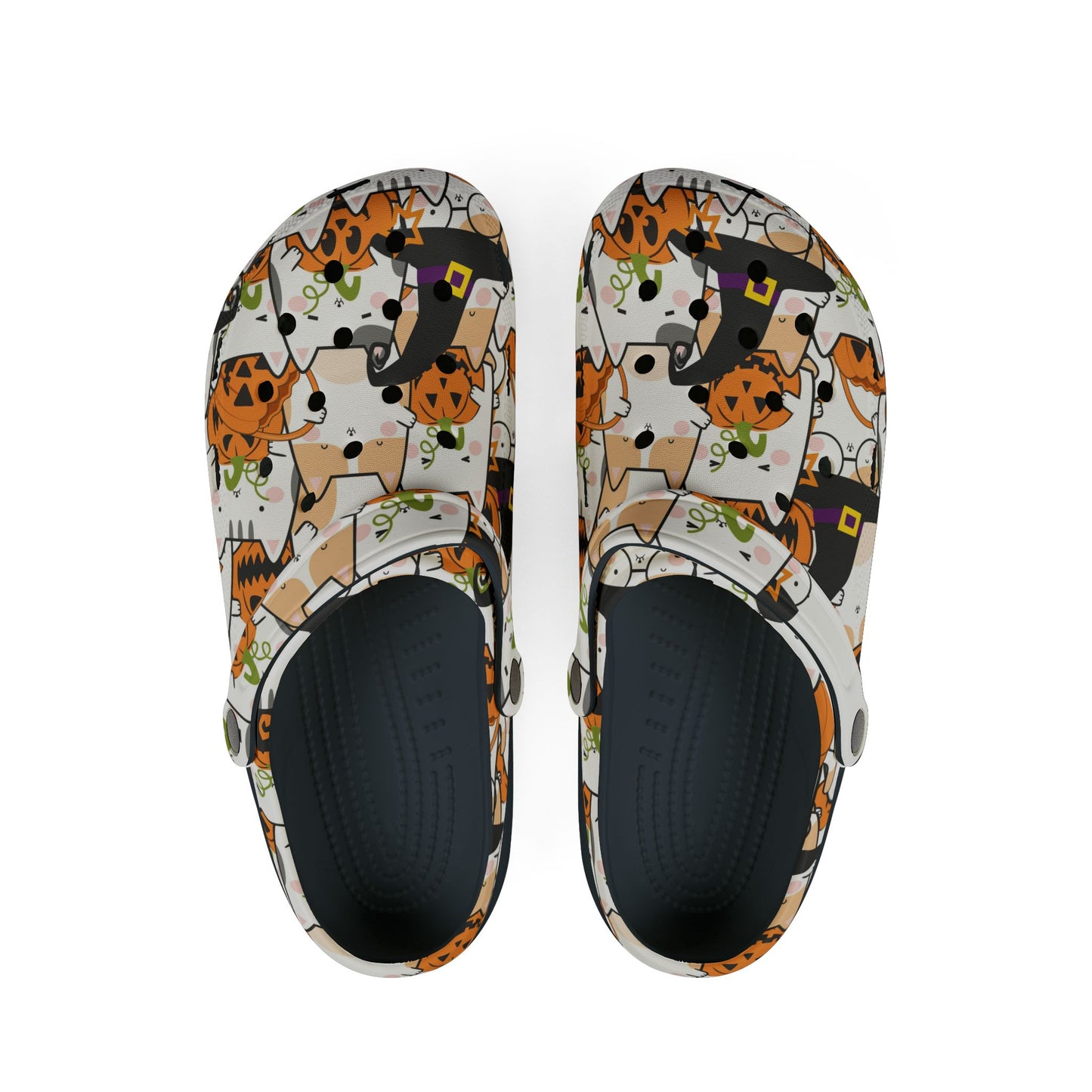 HALLOWEEN - CATS- EVA Foam Rubber Shoes