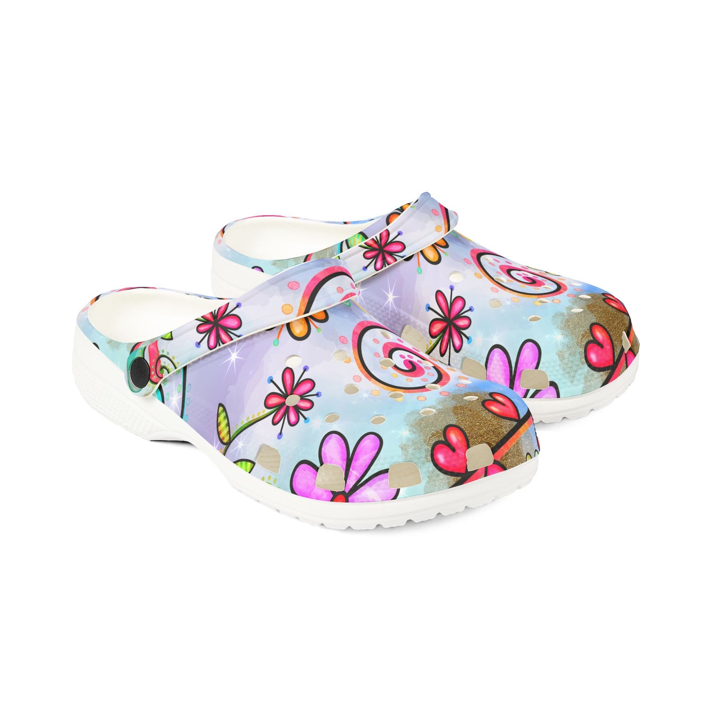 ART DECO - GROOVY - Foam Rubber Shoes