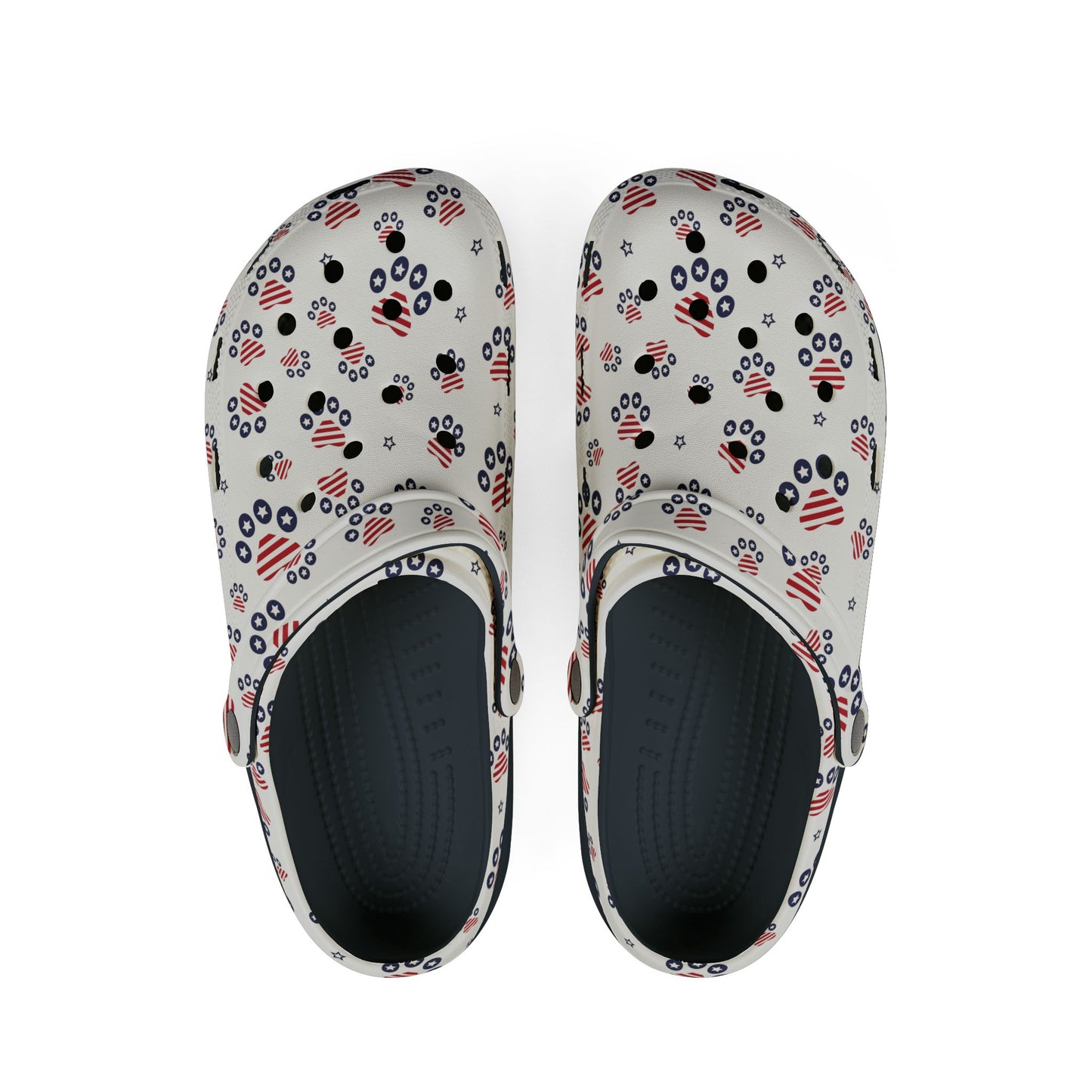 DOG LOVER - Patriotic - Get out the Vote - EVA Foam Rubber Shoes