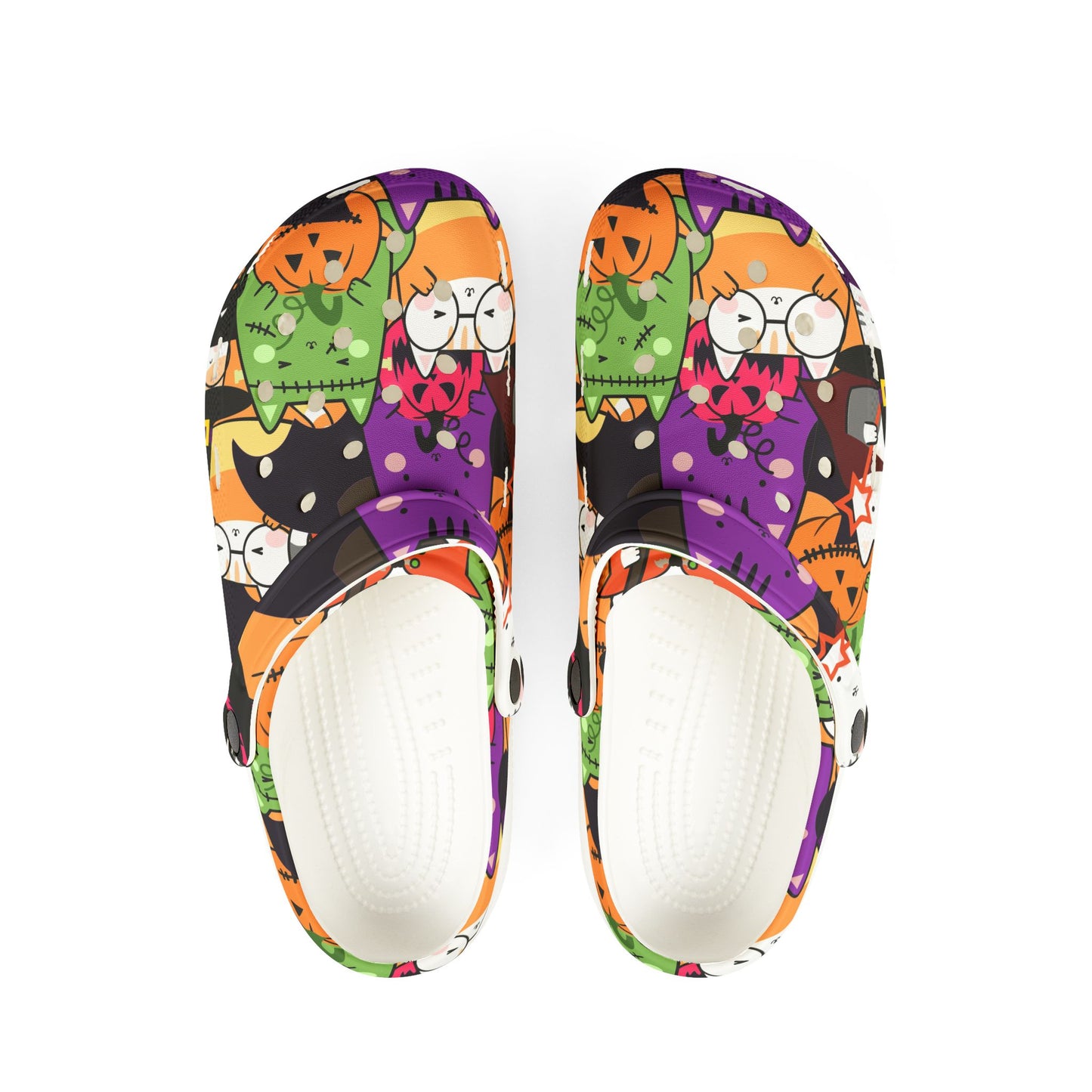 HALLOWEEN - CATS - EVA Foam Rubber Shoes