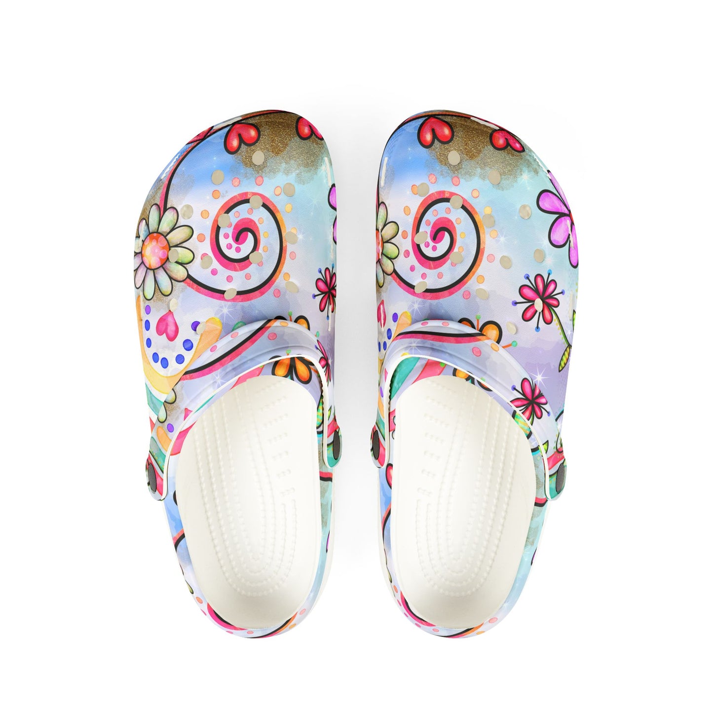 ART DECO - GROOVY - Foam Rubber Shoes