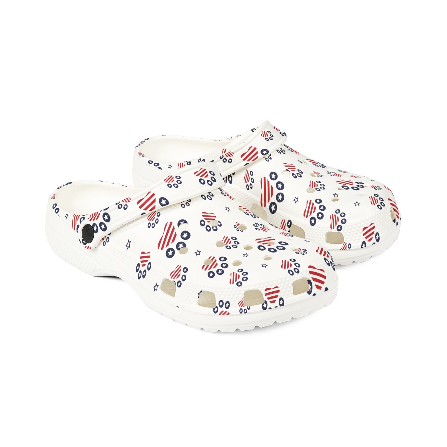 DOG LOVER - Patriotic - Get out the Vote - EVA Foam Rubber Shoes