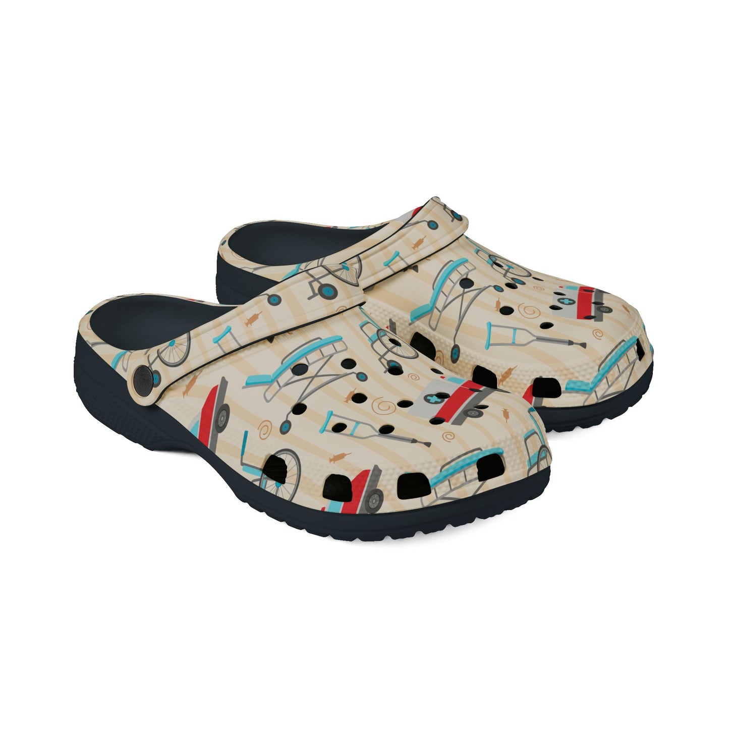 AMBULANCE - EMT -  EVA Foam Rubber Shoes