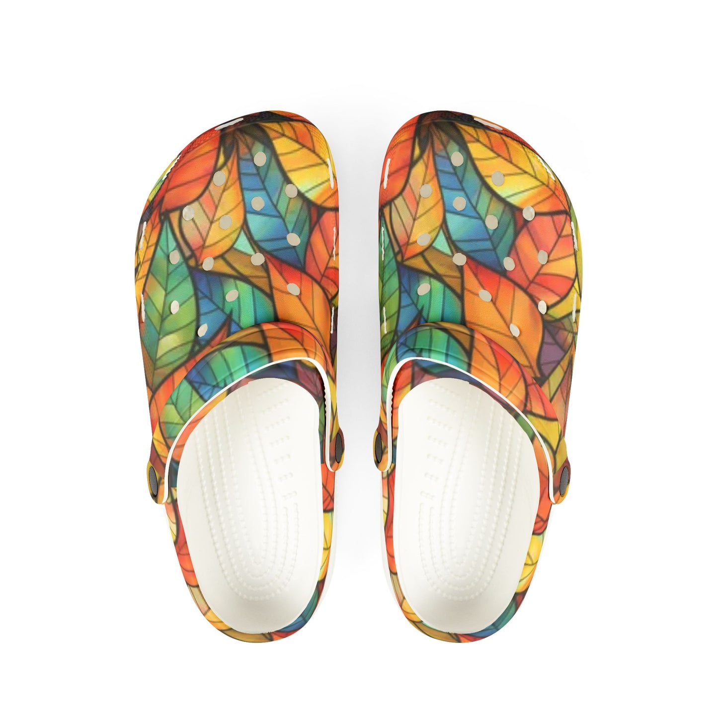 AUTUMN FALL - Falling Leaves - EVA Foam Rubber Shoes