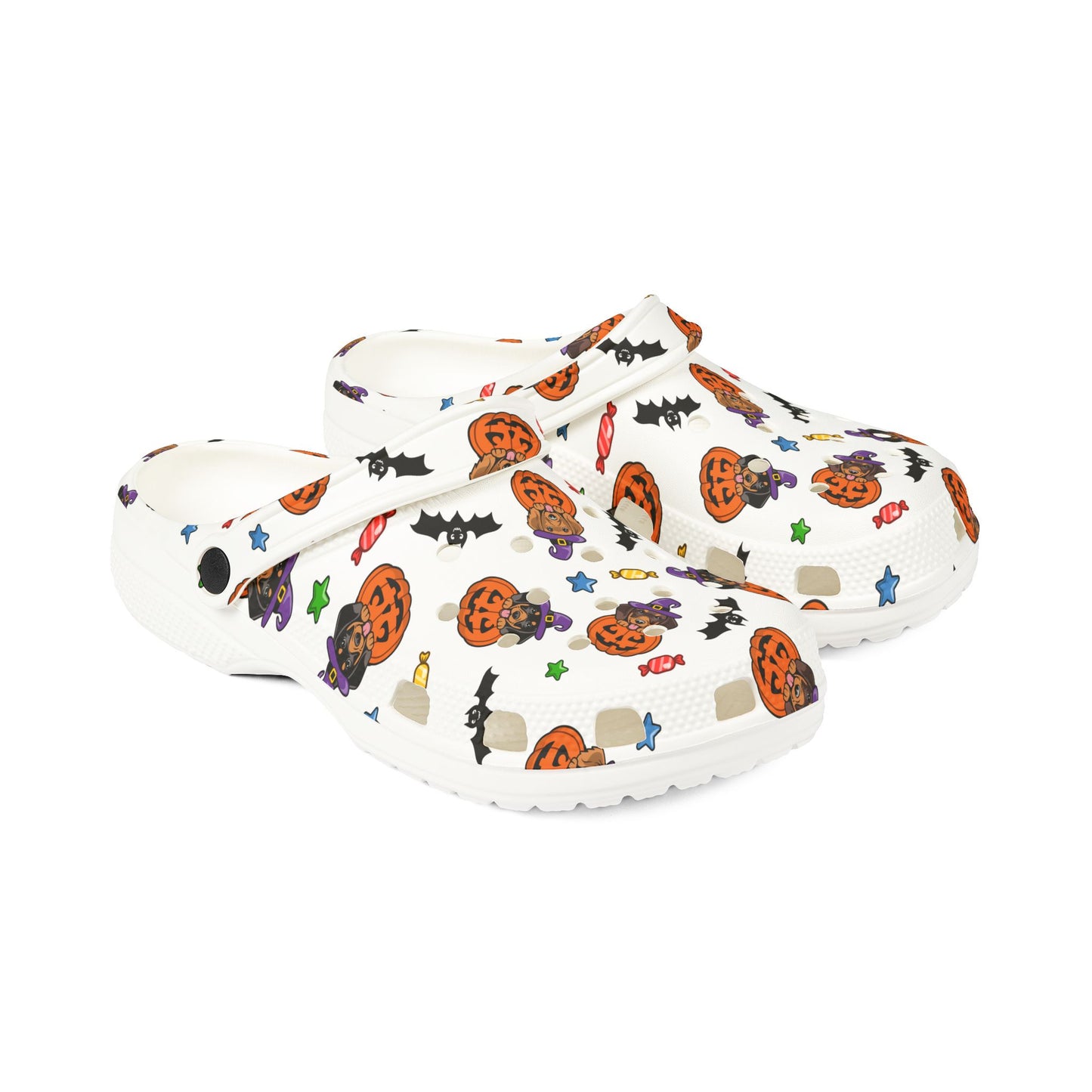 HALLOWEEN - Dachshund Pumpkin - EVA Foam Rubber Shoes