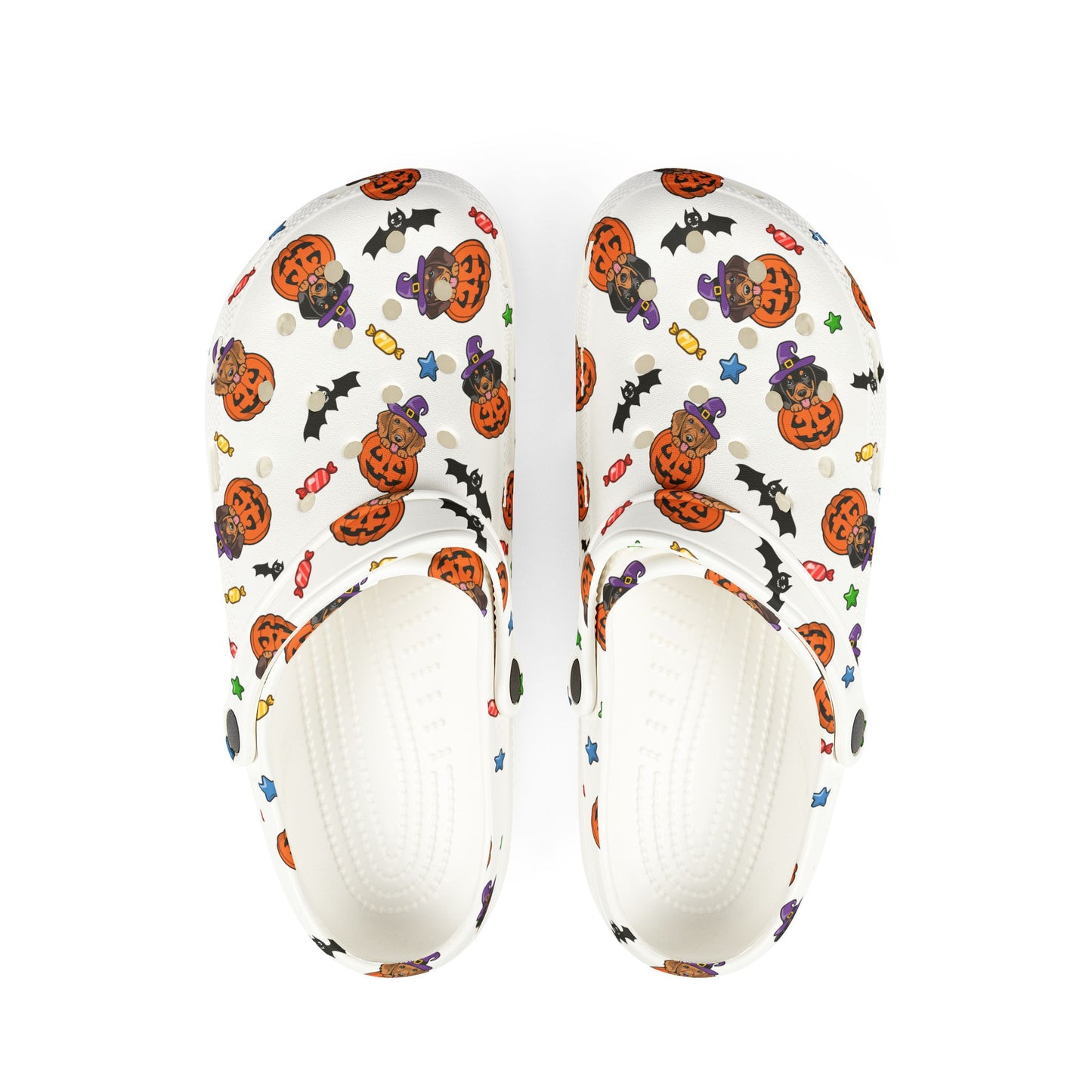 HALLOWEEN - Dachshund Pumpkin - EVA Foam Rubber Shoes