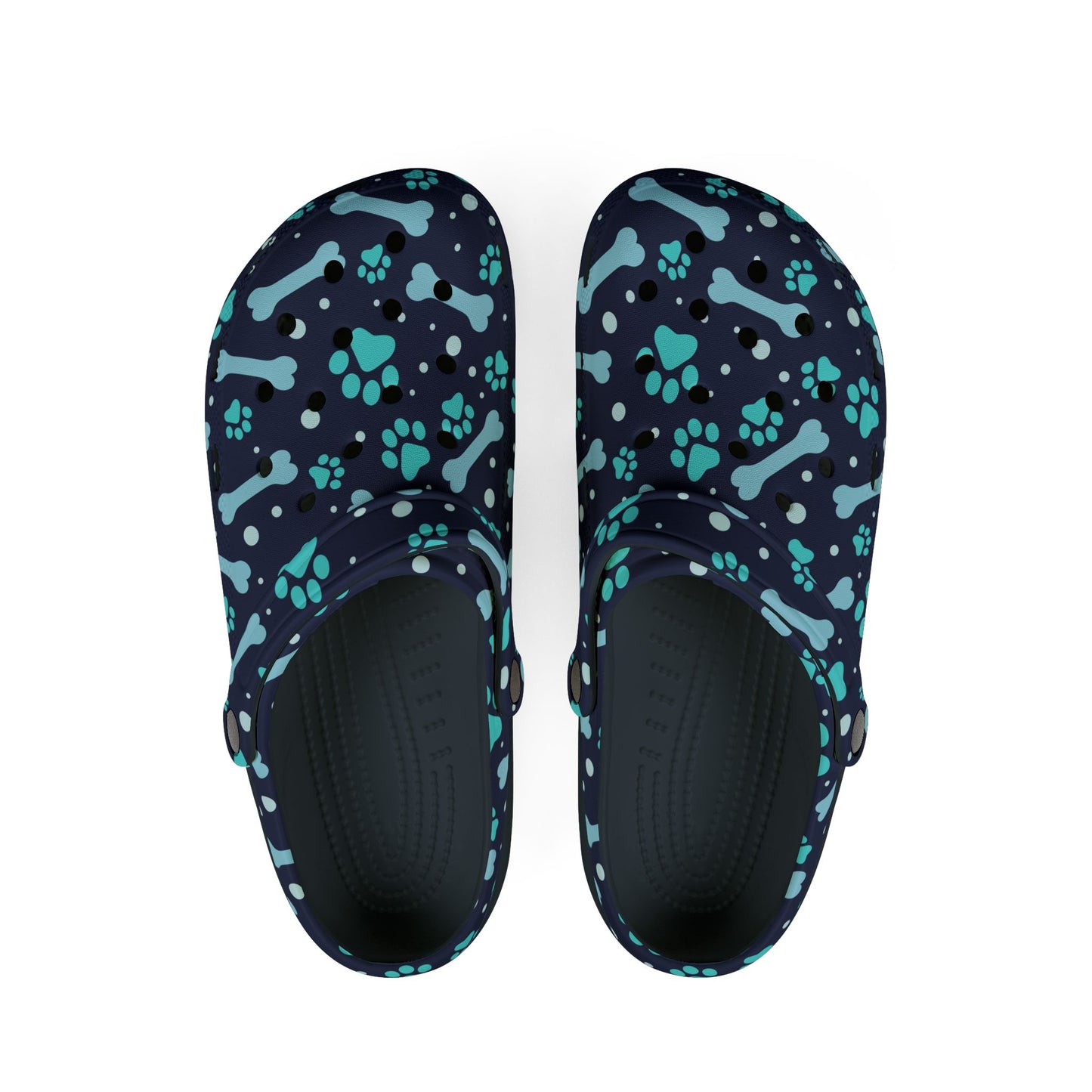 DOG LOVERS - Bones & Paw Prints - EVA Foam Rubber Shoes