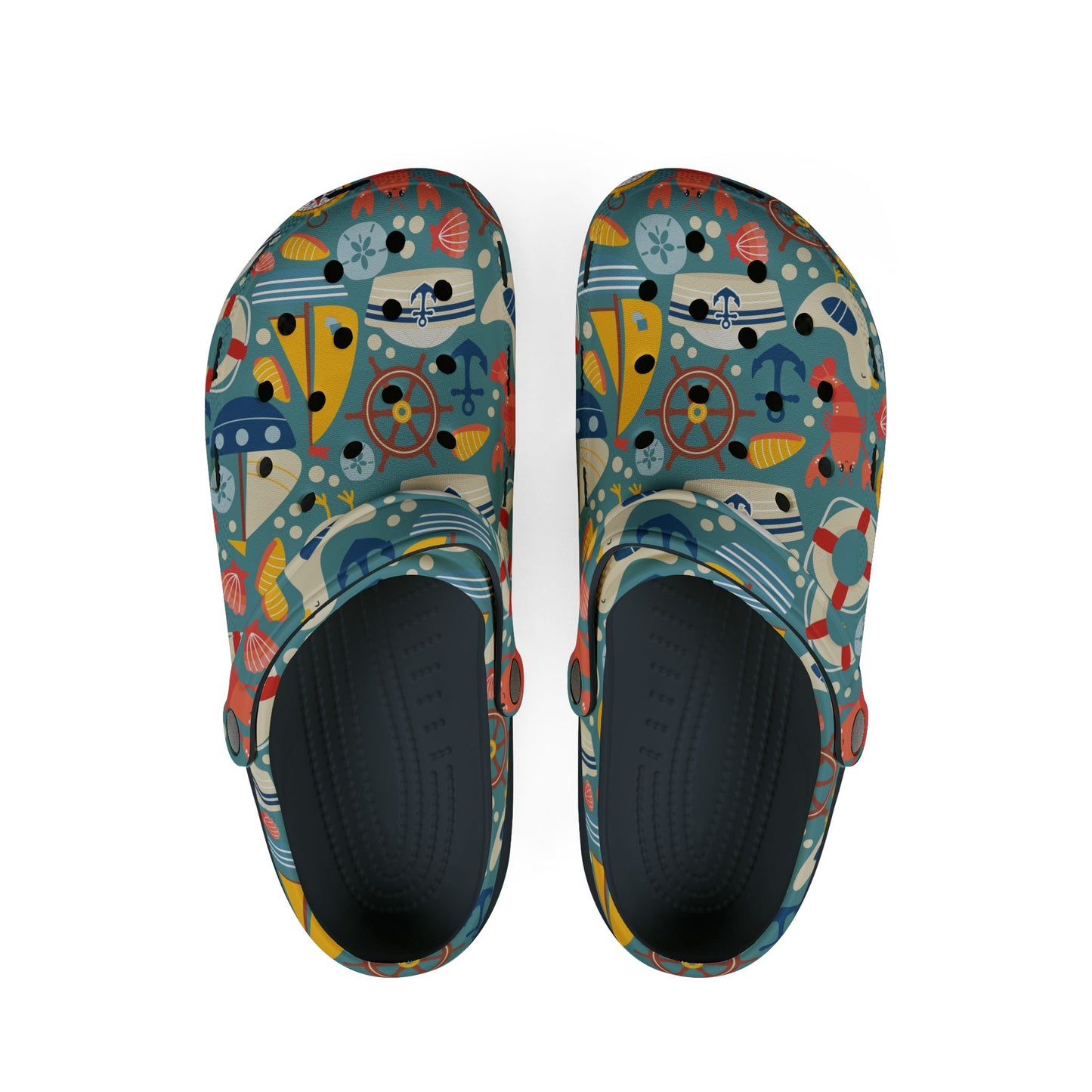 NAUTICAL - BOATS - EVA Foam Rubber Shoes