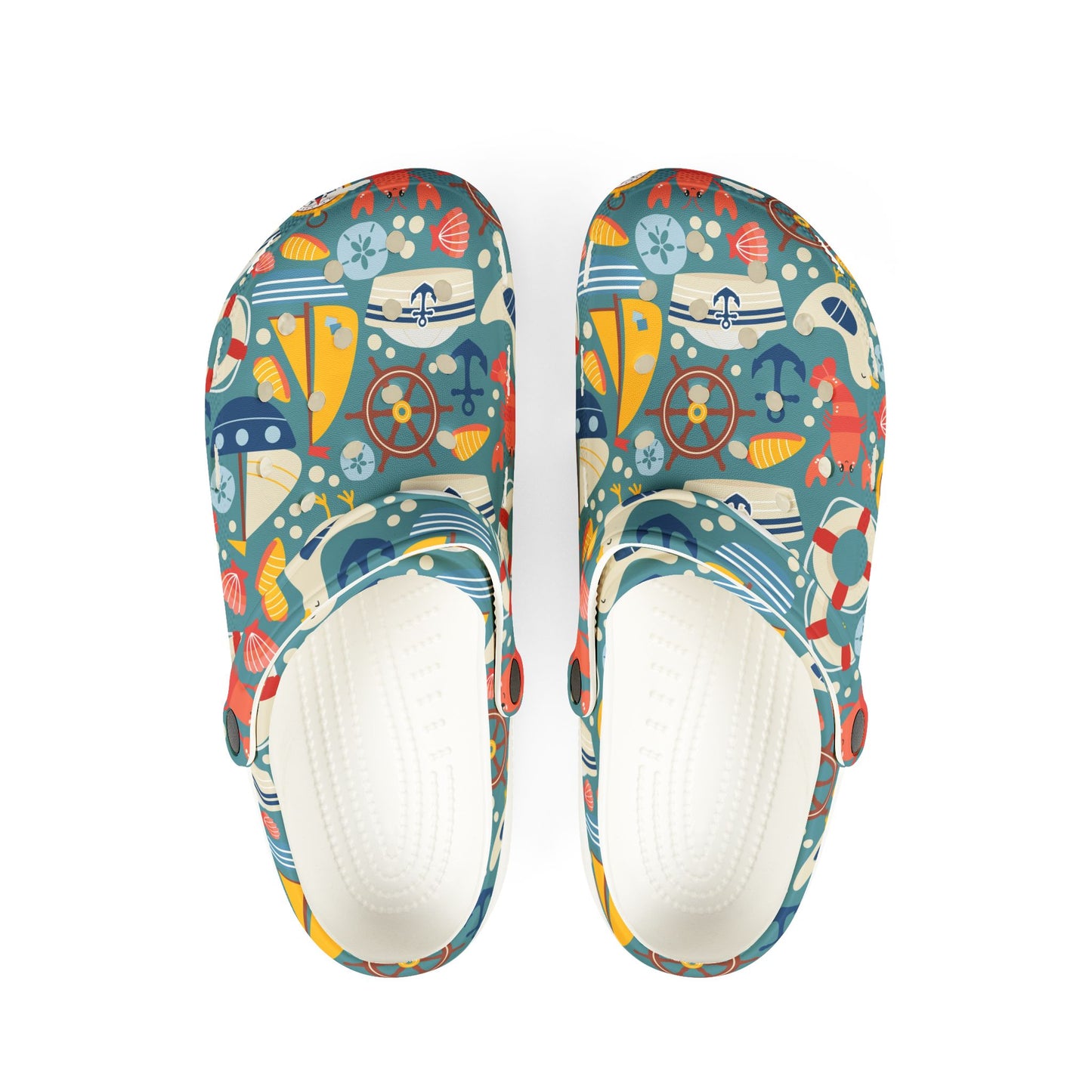 NAUTICAL - BOATS - EVA Foam Rubber Shoes