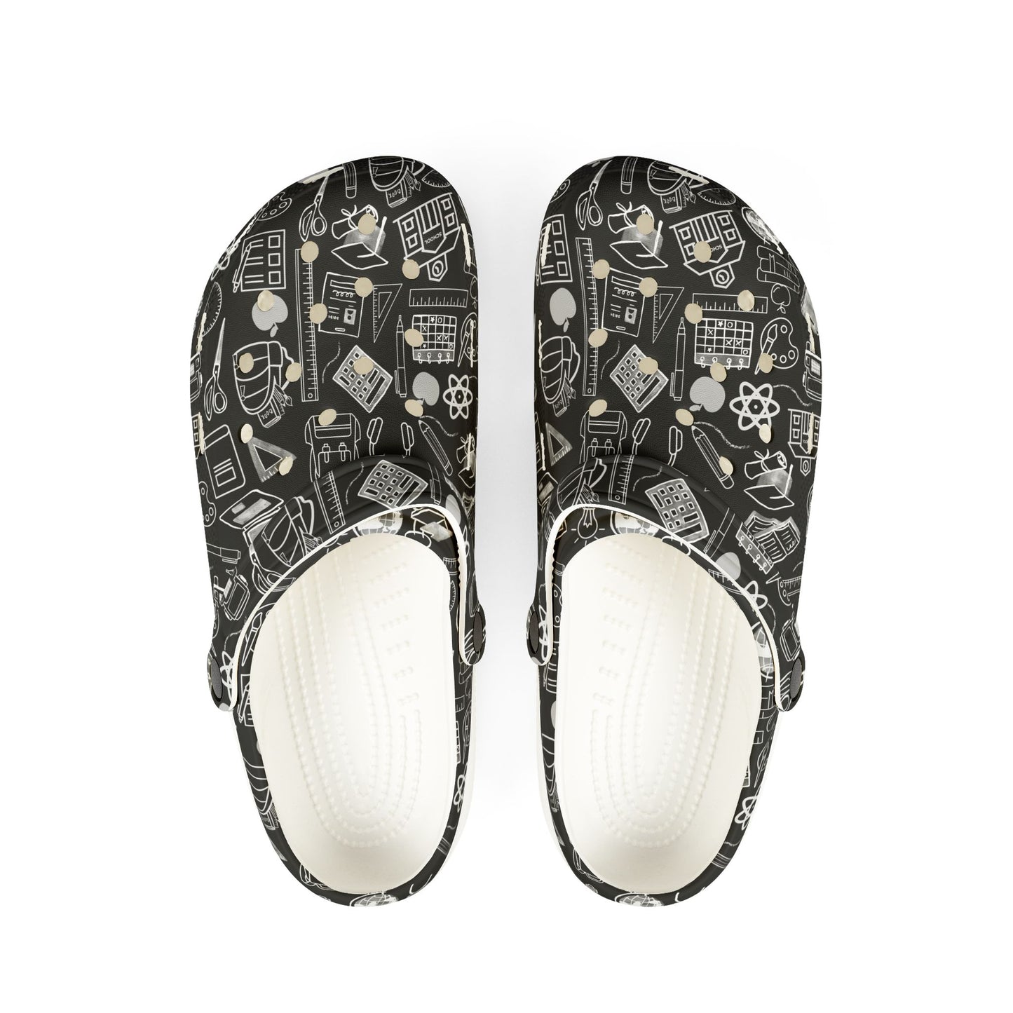 SCHOOL TEACHER Blackboard - EVA Foam Rubber Shoes