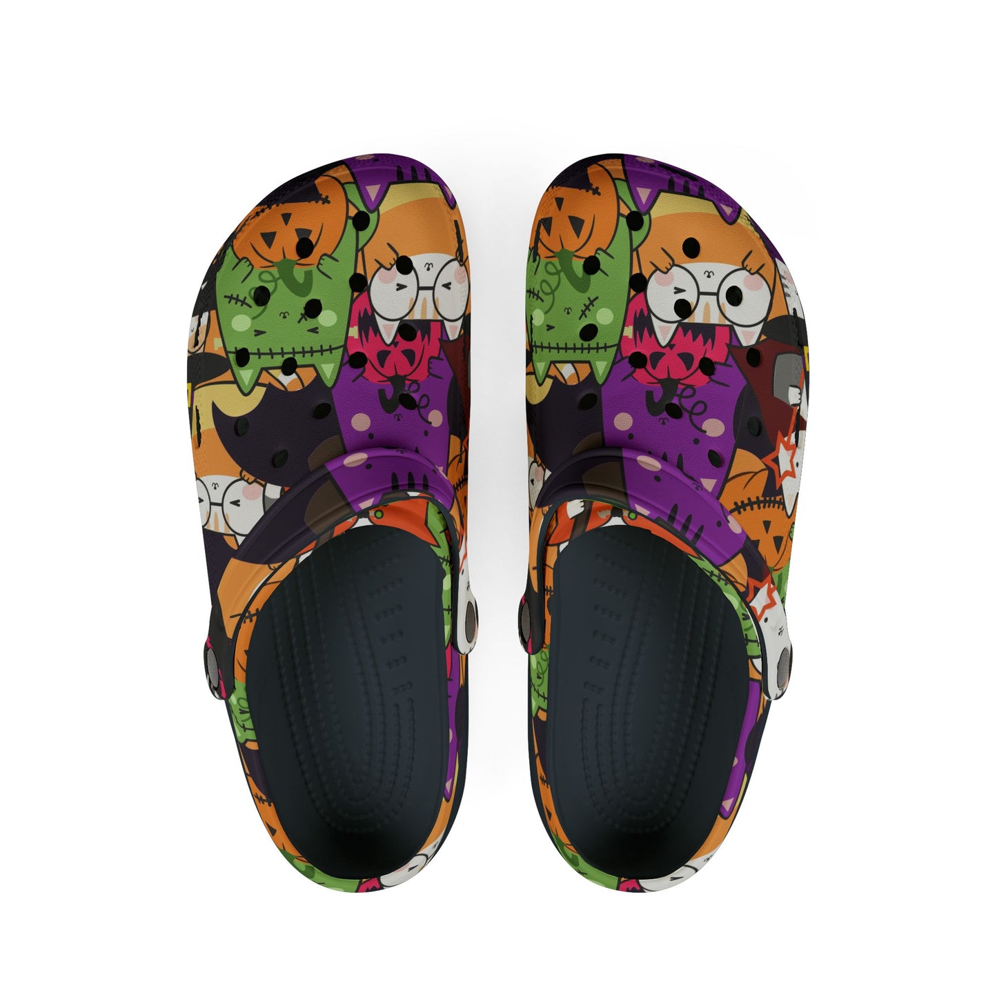 HALLOWEEN - CATS - EVA Foam Rubber Shoes