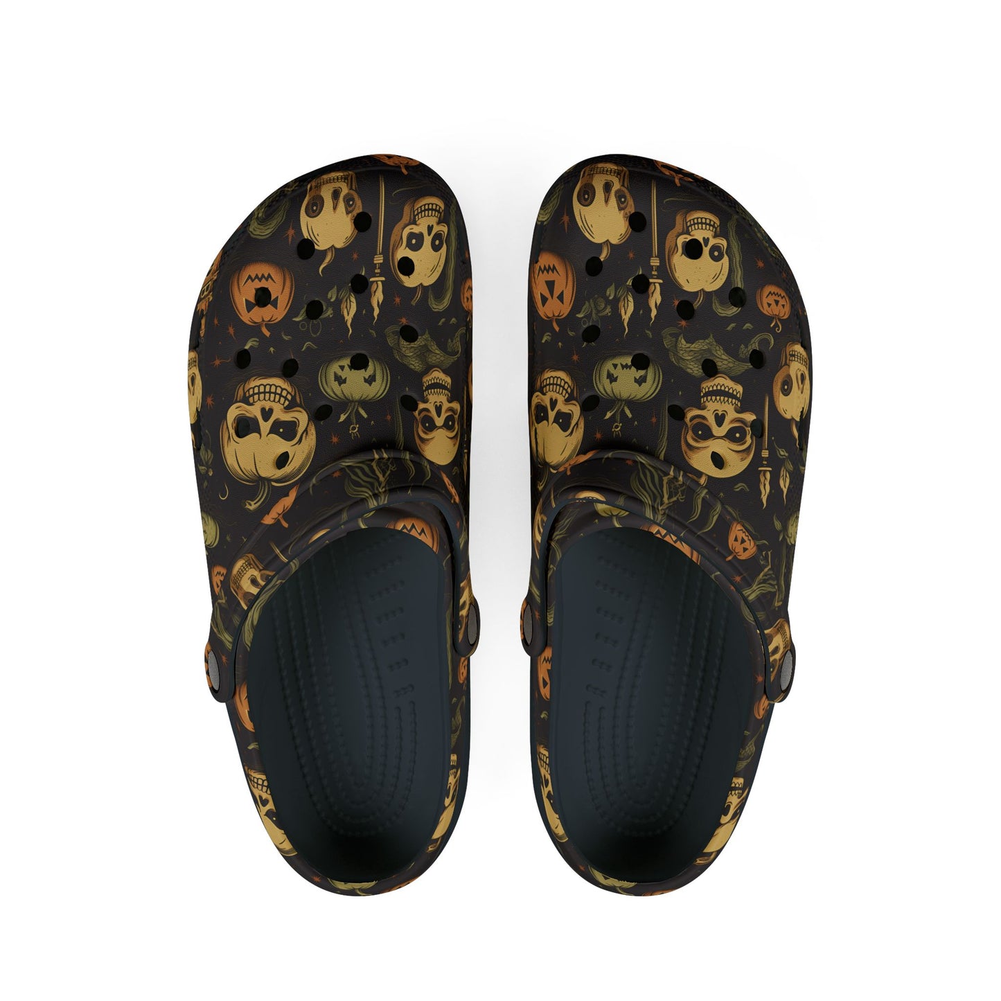 HALLOWEEN - Gothic Skulls - EVA Foam Rubber Shoes