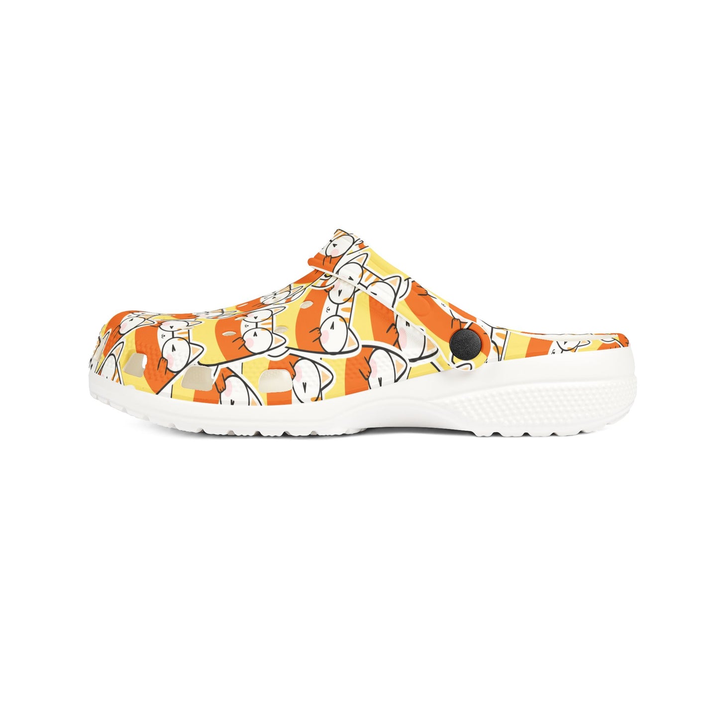 HALLOWEEN - CATS - Candy Corn - EVA Foam Rubber Shoes