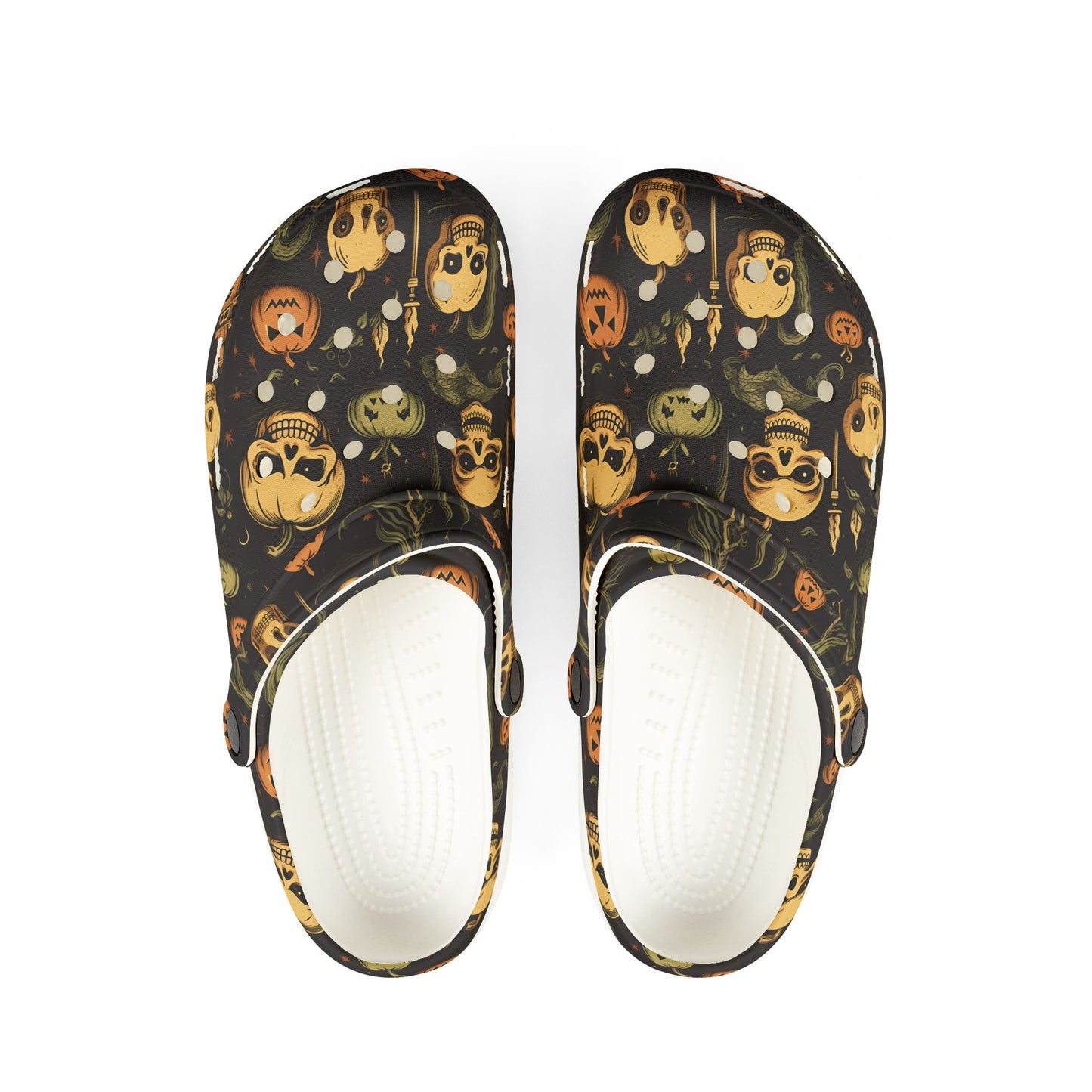 HALLOWEEN - Gothic Skulls - EVA Foam Rubber Shoes