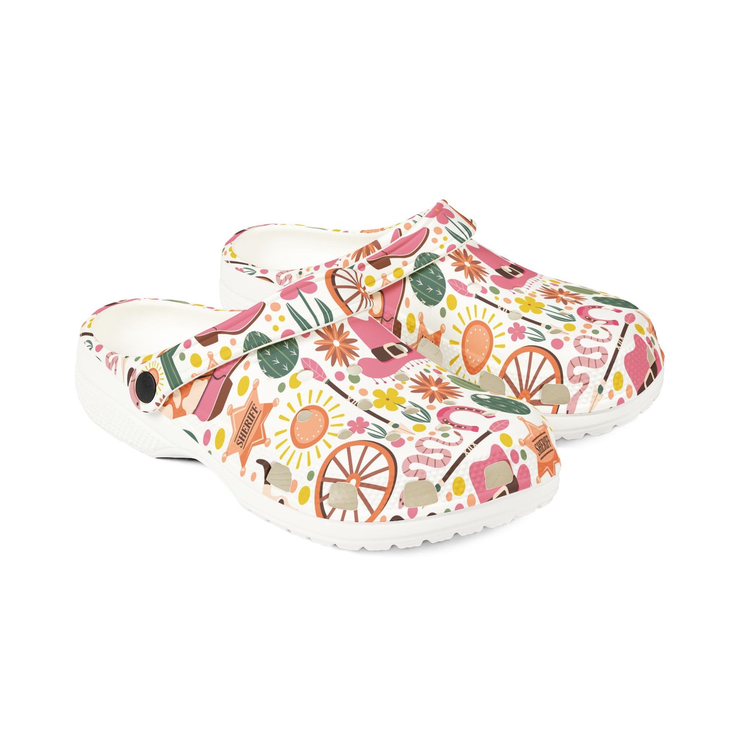 WESTERN Themed - COWGIRL - EVA Foam Rubber Shoes