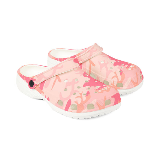 Pink CAMMO CAMMOFLAUGE -  EVA Foam Rubber Shoes