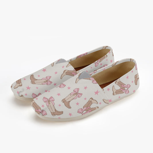 WESTERN - Cowgirl Canvas Shoes